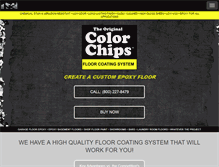 Tablet Screenshot of originalcolorchips.com